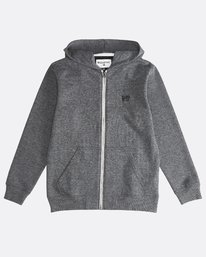 2 All Day - Sudadera con Capucha y Cremallera para Chicos Negro Q2FL08BIF9 Billabong