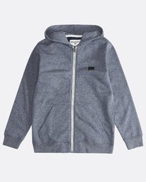 2 All Day - Sudadera con Capucha y Cremallera para Chicos Azul Q2FL08BIF9 Billabong