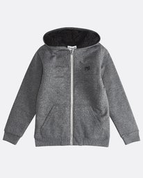 2 All Day - Sherpa Zip Hoodie Boy for Boys Black Q2FL09BIF9 Billabong