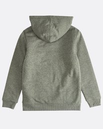 3 All Day - Sherpa Kapuzenjacke f&uuml;r Jungen Gr&uuml;n Q2FL09BIF9 Billabong
