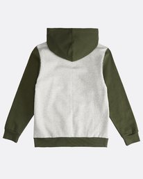 3 Super 8 - Sudadera con Capucha para Chicos Gris Q2HO04BIF9 Billabong