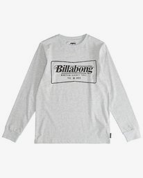 0 Trade Mark - Long Sleeves Tee Boy for Boys Grey Q2LS03BIF9 Billabong