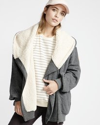 4 Cocoon - Sherpa Jumper for Women  Q3FL01BIF9 Billabong