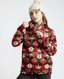1 Boundary - Mock Neck Fleece for Women  Q3FL03BIF9 Billabong