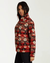 6 Boundary - Mock Neck Fleece for Women  Q3FL03BIF9 Billabong