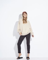 0 Organic - Hood Fleece für Frauen Weiss Q3HO09BIF9 Billabong