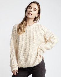 1 Pretty Cozy - Jumper for Women Branco Q3JP07BIF9 Billabong