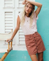 0 Good Life - Cord Skirt for Women  Q3SK50BIMU Billabong