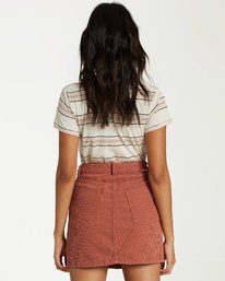 3 Good Life - Cord Skirt for Women  Q3SK50BIMU Billabong