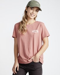 1 First - T-Shirt pour Femme Rose Q3SS05BIF9 Billabong