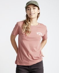 2 First - T-Shirt pour Femme Rose Q3SS05BIF9 Billabong