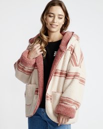 3 Reversible Gums - Gums Wärmer zum Wenden für Frauen Rosa Q3WA01BIF9 Billabong