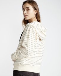 1 Beach Day - Pull zippé à capuche pour Femme Blanc Q3ZH01BIF9 Billabong