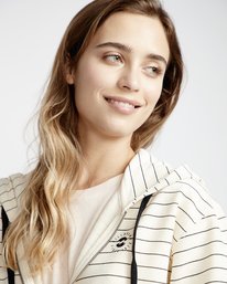 2 Beach Day - Pull zippé à capuche pour Femme Blanc Q3ZH01BIF9 Billabong