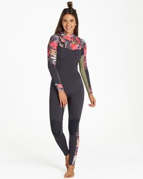 1 Salty Dayz 4/3 - Traje de Surf Integral para Mujer Rosa Q44G30BIF9 Billabong