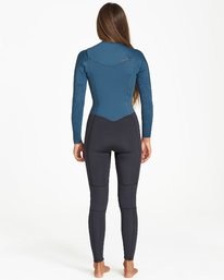 1 4/3mm Furnace Synergy GBS - Traje de Surf Integral con Cremallera en el Pecho para Mujer Negro Q44G32BIF9 Billabong