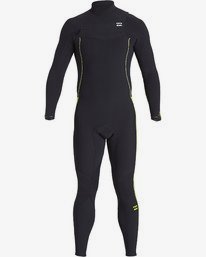 0 4/3mm Furnace Pro  - Traje de Surf Integral con Cremallera en el Pecho Pro para Hombre Verde Q44M06BIF9 Billabong