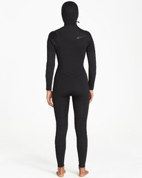 3 5/4mm Furnace Synergy Hd GBS - Chest Zip Hood Fullsuit Neoprenanzug für Frauen  Q45G04BIF9 Billabong