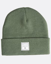 2 Stacked - Beanie for Men Green Q5BN01BIF9 Billabong