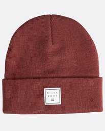 2 Stacked - Beanie for Men Red Q5BN01BIF9 Billabong