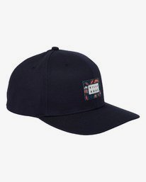 3 Plateau - Snapback Cap für Männer Blau Q5CM03BIF9 Billabong