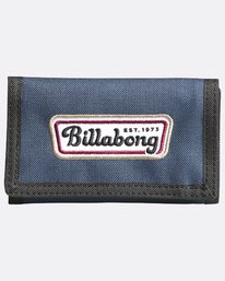 3 Walled Fold - Tri Fold Wallet for Men Blue Q5WL02BIF9 Billabong