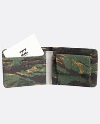 5 Tides - Wallet for Men Gray Q5WM02BIF9 Billabong