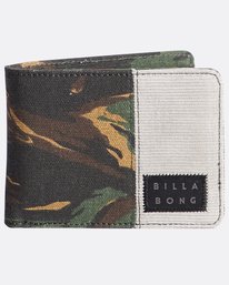 3 Tides - Wallet for Men Gray Q5WM02BIF9 Billabong