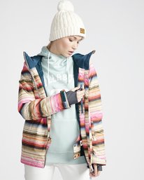 3 Sula - Chaqueta para Nieve para Mujer Marron Q6JF01BIF9 Billabong