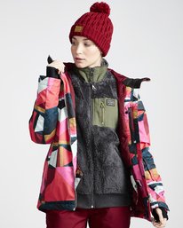 3 Sula - Chaqueta para Nieve para Mujer Rojo Q6JF01BIF9 Billabong