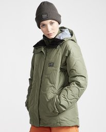 1 Bliss - Chaqueta para Nieve para Mujer Verde Q6JF05BIF9 Billabong