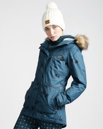 1 Into The Forest - Chaqueta para Nieve para Mujer Azul Q6JF08BIF9 Billabong