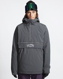 1 Stalefish - Snow Anorak for Men Grey Q6JM15BIF9 Billabong