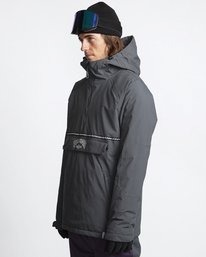 3 Stalefish - Snow Anorak for Men Grey Q6JM15BIF9 Billabong