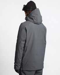 4 Stalefish - Snow Anorak for Men Grey Q6JM15BIF9 Billabong