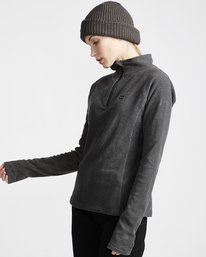 1 Moring Call - Jersey Polar para Nieve con Media Cremallera para Mujer  Q6SF04BIF9 Billabong