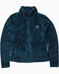 0 First Chair - Full Zip Sherpa Jumper for Girls  Q6SG11BIF9 Billabong