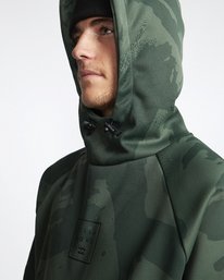 4 Downhill - Pull à capuche Technique Hood Tech pour Homme Gris Q6SM02BIF9 Billabong