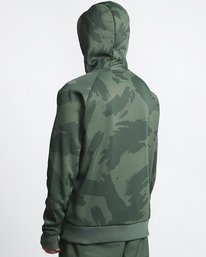 3 Downhill - Pull à capuche Technique Hood Tech pour Homme Gris Q6SM02BIF9 Billabong