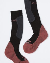 1 Compass - Merino Snow Socks for Women  Q6SO04BIF9 Billabong