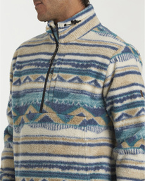 4 Boundary - Sweat à col montant et 1/2 fermeture éclair pour Homme  R1FL02BIW9 Billabong