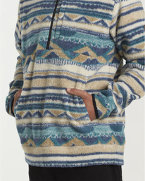 5 Boundary - Sweat à col montant et 1/2 fermeture éclair pour Homme  R1FL02BIW9 Billabong