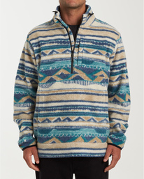 1 Boundary - Sweat à col montant et 1/2 fermeture éclair pour Homme  R1FL02BIW9 Billabong
