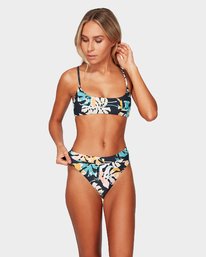 2 Utopia Palm Maui - Bikinihose mit hoher Taille für Frauen  R3SB50BIMU Billabong
