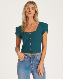 1 Something Special - Crop top pour Femme Vert R3TP10BIMU Billabong