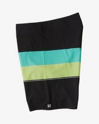 2 Momentum Airlite 19" - Boardshort à rayures Performance pour Homme Noir S1BS19BIP0 Billabong