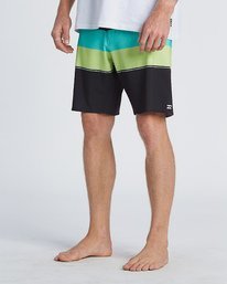 10 Momentum Airlite 19" - Boardshort à rayures Performance pour Homme Noir S1BS19BIP0 Billabong