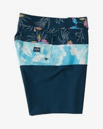 3 Tribong Pro 19" - Printed Board Shorts for Men Blue S1BS26BIP0 Billabong