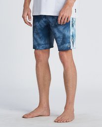 9 D Bah Pro 19" - Printed Board Shorts for Men Blue S1BS30BIP0 Billabong