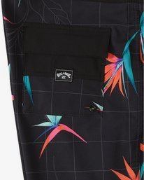 6 Sundays Pro 19" - Printed Board Shorts for Men Black S1BS31BIP0 Billabong